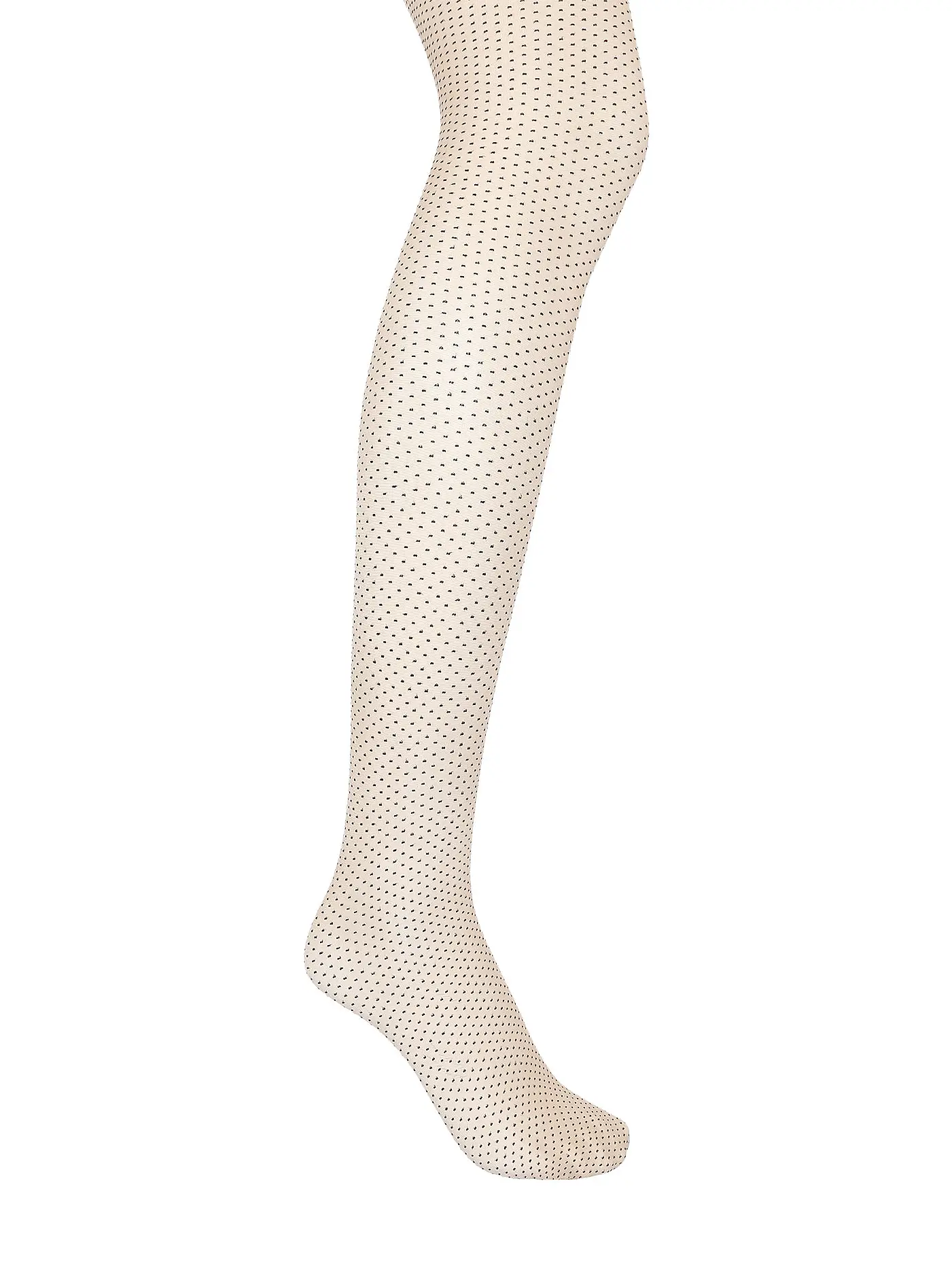 WOLFORD | Modestrumpfhose MINI DOT 20 DEN black black | beige